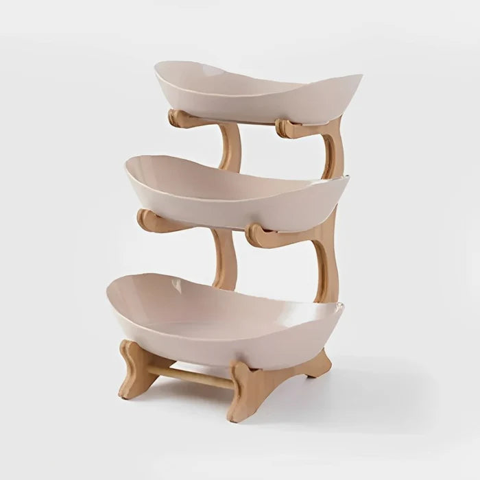 Fruteira de Mesa em Bambu para Decoração e Organização "Fruteira de Mesa em Bambu para Decoração e Organização"