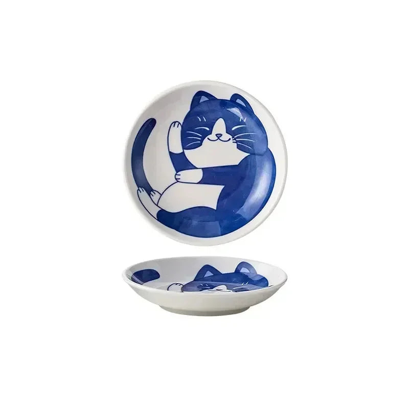 Prato de Porcelana Japonês "Prato de Porcelana Japonês"