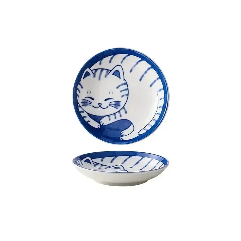 Prato de Porcelana Japonês "Prato de Porcelana Japonês"