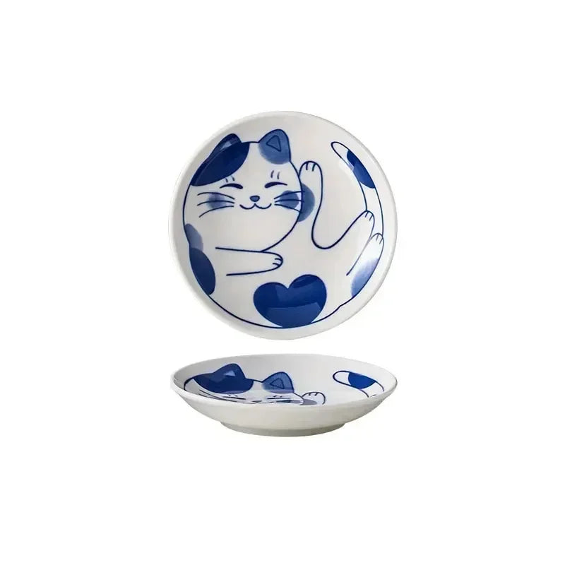 Prato de Porcelana Japonês "Prato de Porcelana Japonês"