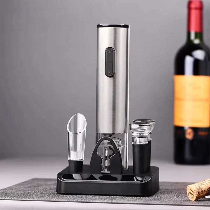 Abridor de Vinho Elétrico Portátil "Abridor de Vinho Elétrico Portátil"